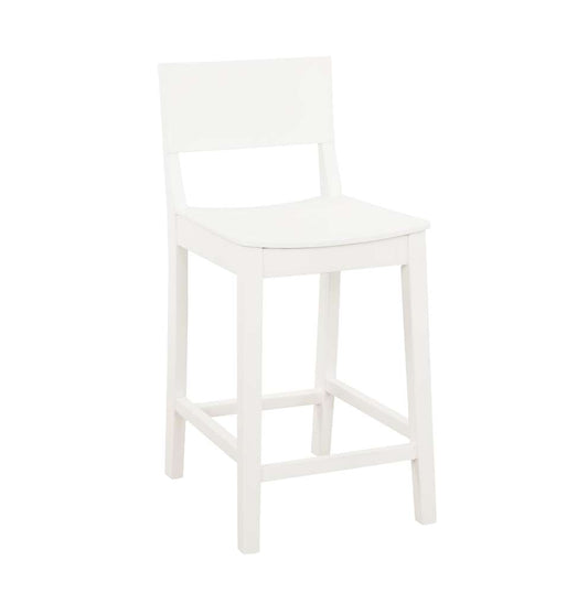 Linon Home Decor - Devin Counter Stool White (Set of 2) - CS279WHT02KD veiw 1
