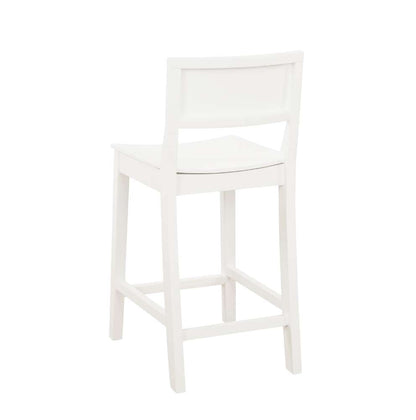 Linon Home Decor - Devin Counter Stool White (Set of 2) - CS279WHT02KD veiw 5