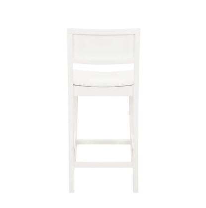 Linon Home Decor - Devin Counter Stool White (Set of 2) - CS279WHT02KD veiw 6