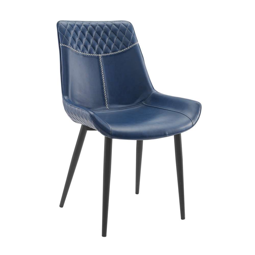 Linon Home Decor - Edler Blue Dining Chairs (Set of 2) - CH121BLU02U veiw 2