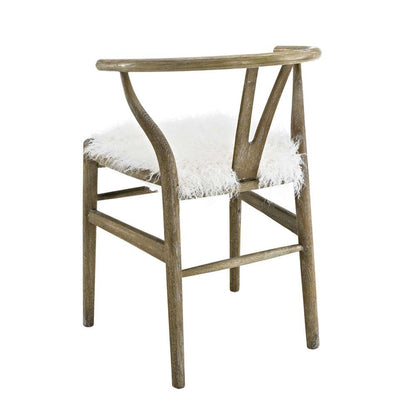 Linon Home Decor - Ellis Wishbone Chair - CH097GRY01ASU veiw 3