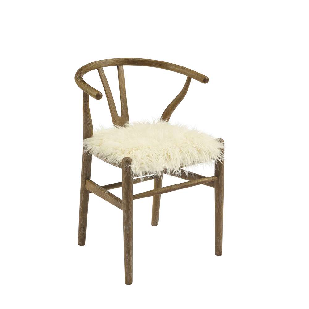 Linon Home Decor - Ellis Wishbone Chair - CH097GRY01ASU veiw 4