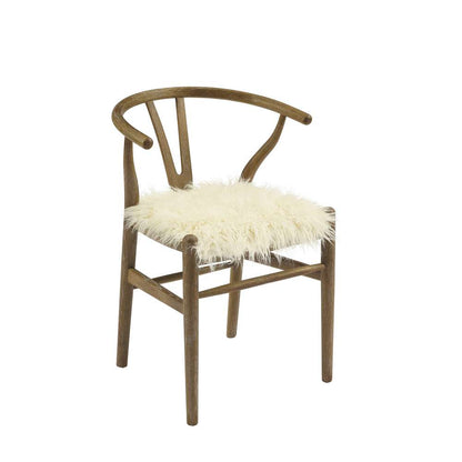 Linon Home Decor - Ellis Wishbone Chair - CH097GRY01ASU veiw 4