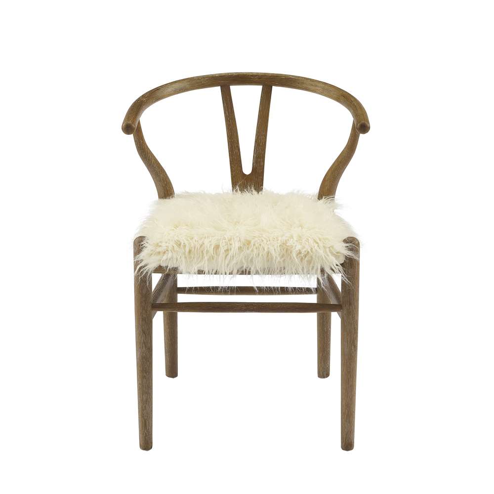 Linon Home Decor - Ellis Wishbone Chair - CH097GRY01ASU veiw 5