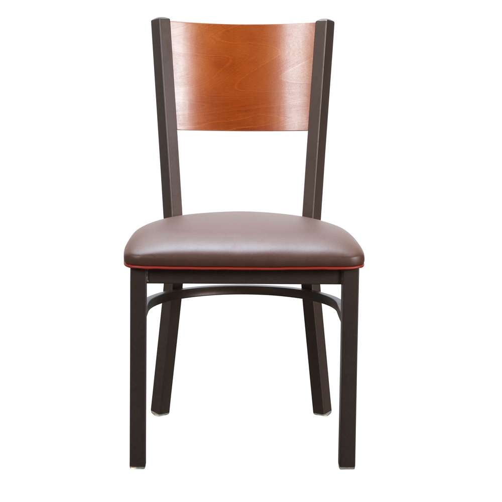 Linon Home Decor - Elmer Side Chair Brown (Set of 2) - CH160BRN02 veiw 1