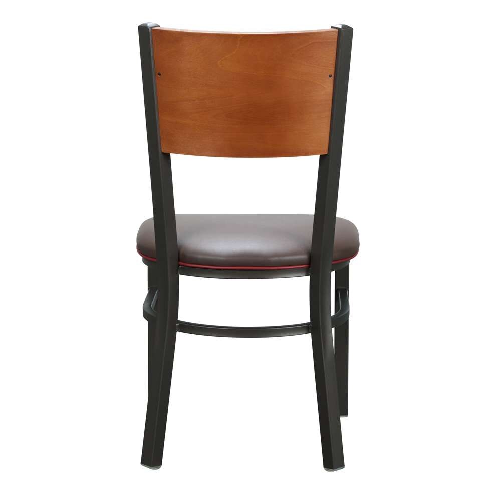 Linon Home Decor - Elmer Side Chair Brown (Set of 2) - CH160BRN02 veiw 5