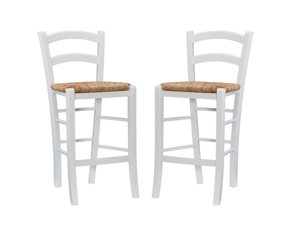 Linon Home Decor - Emilo Counter Stool White (Set of 2) - CS277WHT02ASU veiw 2