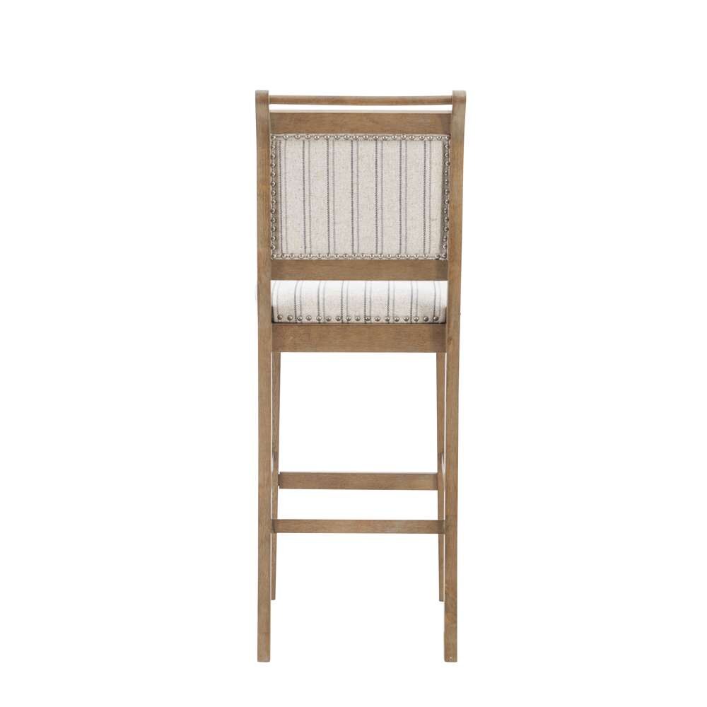 Linon Home Decor - Emmy 30 In Grey Bar Stool - BS214GRY01U veiw 5
