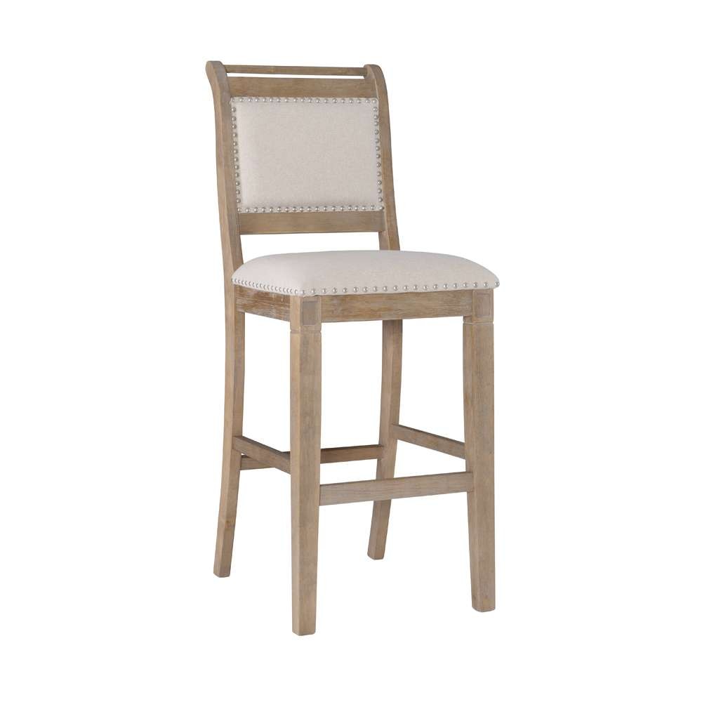 Linon Home Decor - Emmy 30 In Natural Bar Stool - BS236NAT01U veiw 1