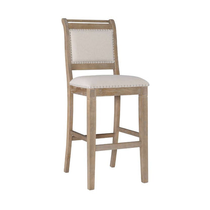 Linon Home Decor - Emmy 30 In Natural Bar Stool - BS236NAT01U veiw 1