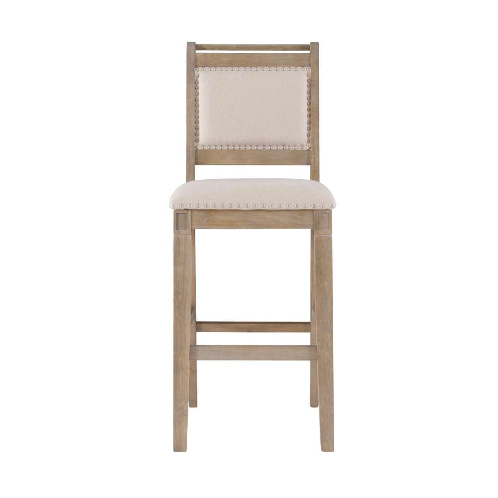 Linon Home Decor - Emmy 30 In Natural Bar Stool - BS236NAT01U veiw 2