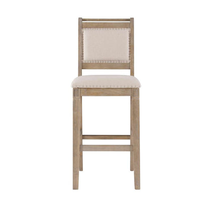 Linon Home Decor - Emmy 30 In Natural Bar Stool - BS236NAT01U veiw 2