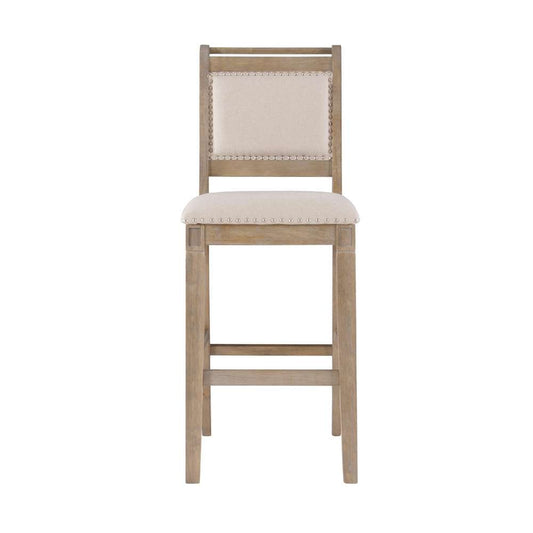 Linon Home Decor - Emmy 30 In Natural Bar Stool - BS236NAT01U veiw 2