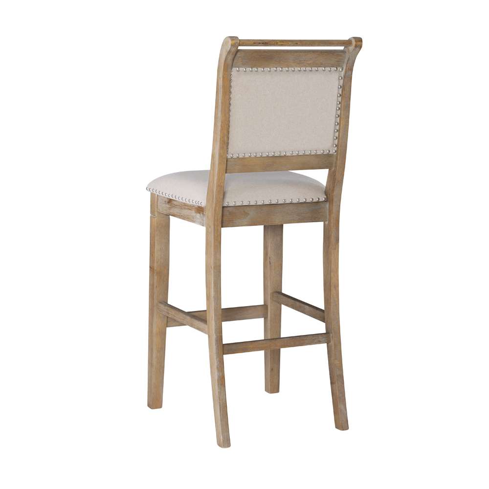 Linon Home Decor - Emmy 30 In Natural Bar Stool - BS236NAT01U veiw 4