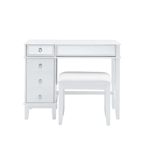 Linon Home Decor - Eva Vanity Set - 580456WHT01U veiw 2
