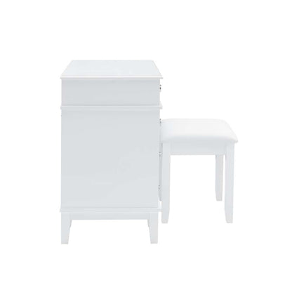 Linon Home Decor - Eva Vanity Set - 580456WHT01U veiw 3