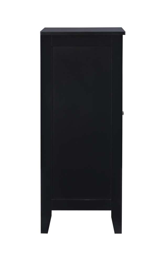 Linon Home Decor - Fetti Black Small Cabinet - FT117BLK01U veiw 3