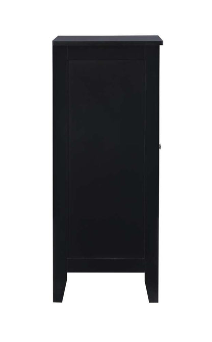 Linon Home Decor - Fetti Black Small Cabinet - FT117BLK01U veiw 3