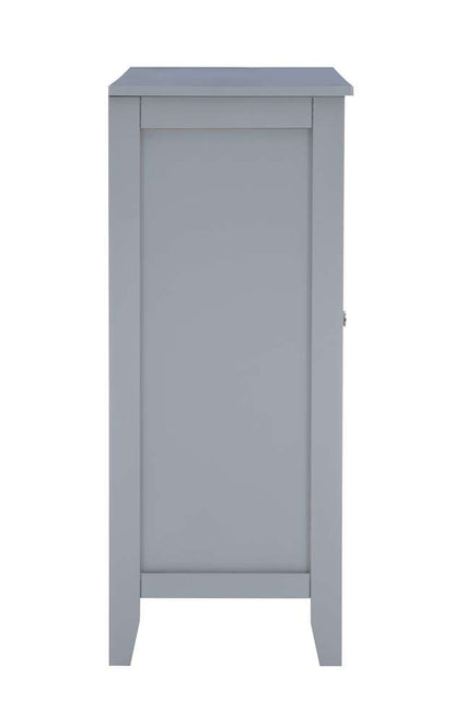 Linon Home Decor - Fetti Gray Large Cabinet - 650210GRY01U veiw 3