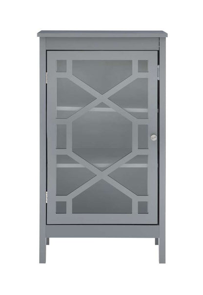 Linon Home Decor - Fetti Gray Small Cabinet - 650211GRY01U veiw 2