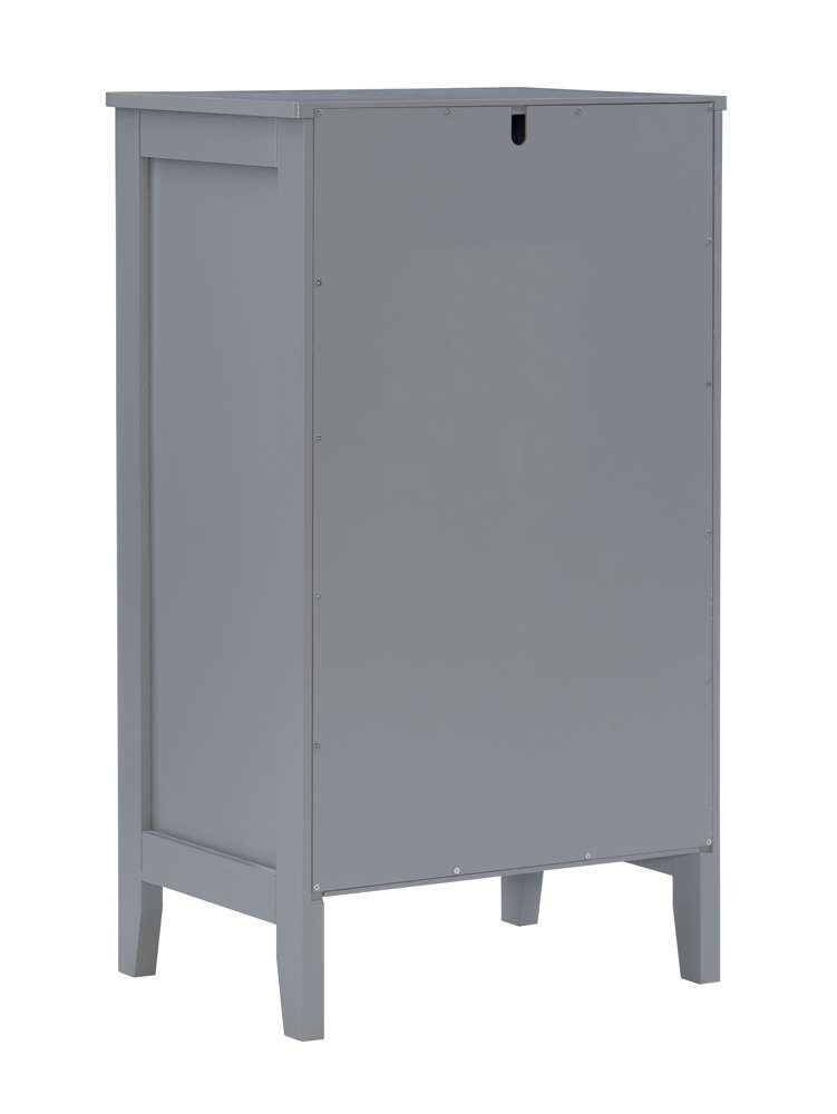 Linon Home Decor - Fetti Gray Small Cabinet - 650211GRY01U veiw 4