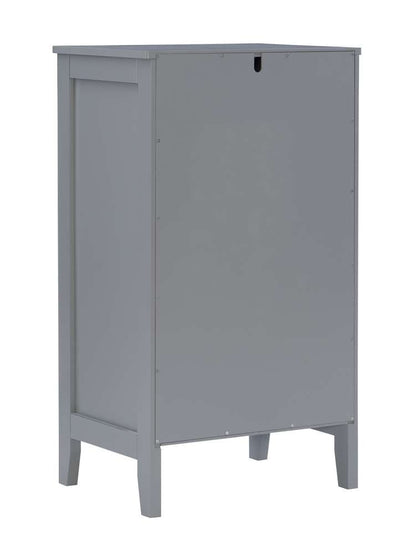 Linon Home Decor - Fetti Gray Small Cabinet - 650211GRY01U veiw 4