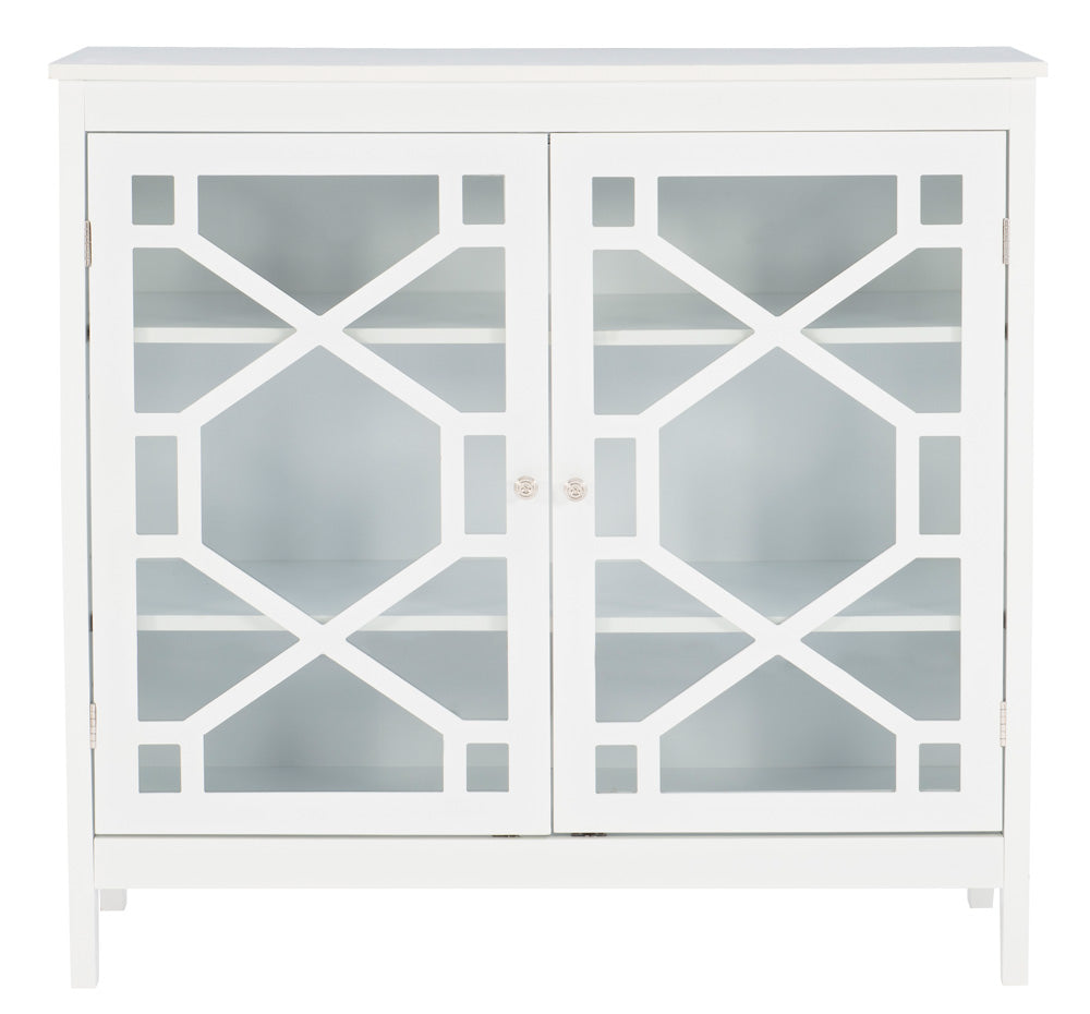 Linon Home Decor - Fetti Large Cabinet, White - 650210WHT01U view 1