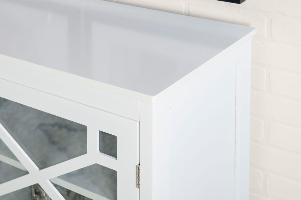 Linon Home Decor - Fetti Large Cabinet, White - 650210WHT01U view 6