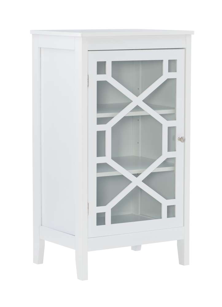 Linon Home Decor - Fetti White Small Cabinet - 650211WHT01U veiw 1