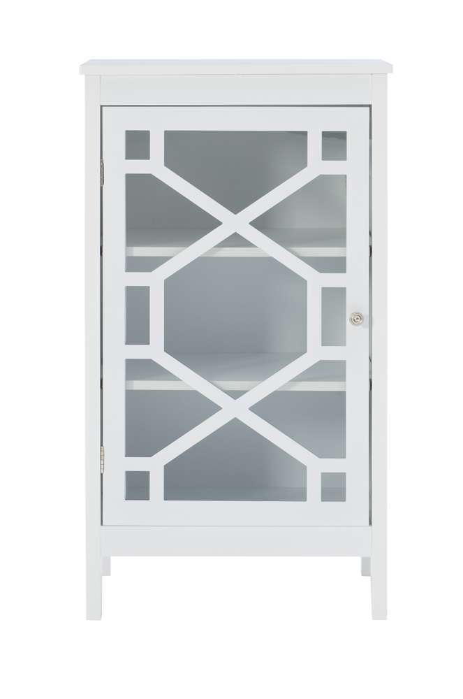 Linon Home Decor - Fetti White Small Cabinet - 650211WHT01U veiw 2