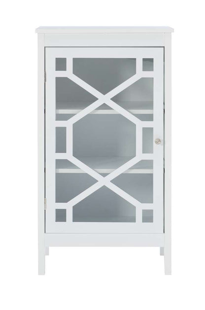 Linon Home Decor - Fetti White Small Cabinet - 650211WHT01U veiw 2