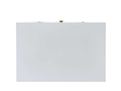 Linon Home Decor - Five Drawer Geo Texture Chest, Grey - BD61GRY01U veiw 6