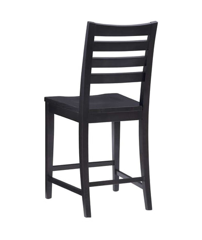 Linon Home Decor - Flynn Counter Stool Black (Set of 2) - CS283BLK02ASU veiw 5