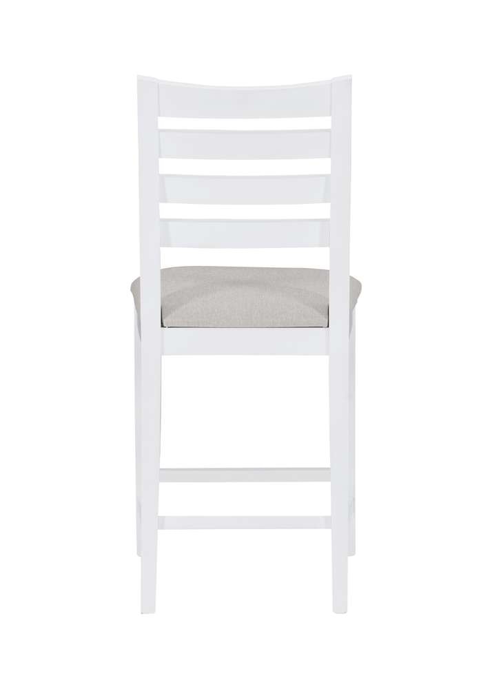 Linon Home Decor - Flynn Counter Stool White Upholstered (Set of 2) - CS283WHTSTN02ASU veiw 6
