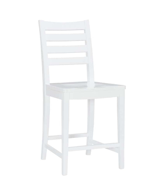 Linon Home Decor - Flynn Counter Stool White (Set of 2) - CS283WHT02ASU veiw 1