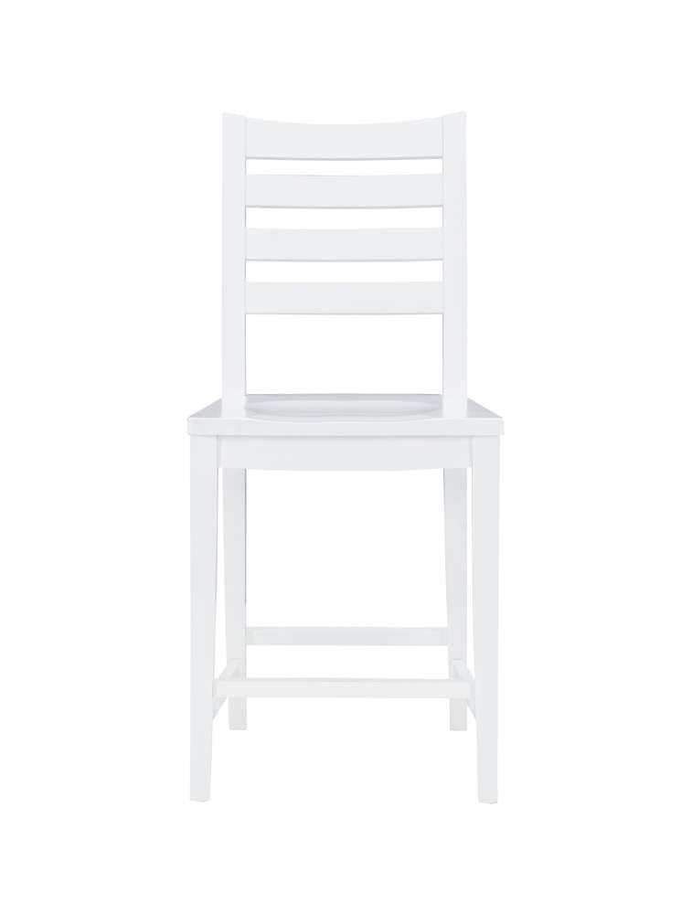 Linon Home Decor - Flynn Counter Stool White (Set of 2) - CS283WHT02ASU veiw 3