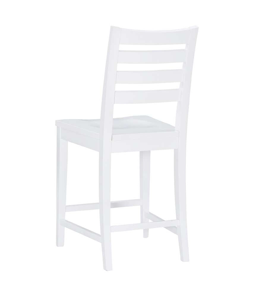Linon Home Decor - Flynn Counter Stool White (Set of 2) - CS283WHT02ASU veiw 5