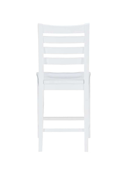Linon Home Decor - Flynn Counter Stool White (Set of 2) - CS283WHT02ASU veiw 6