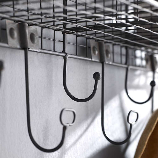 Linon Home Decor - Four Cubby Wall Shelf - White - AHWE1238W1 veiw 2