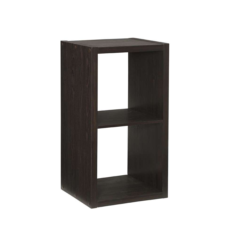 Linon Home Decor - Galli 2 Cubby Storage Cabinet Espresso  - CB200ESP201 veiw 1