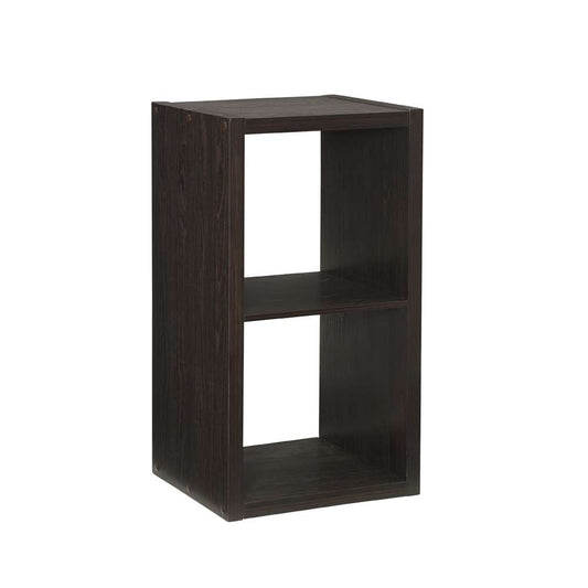 Linon Home Decor - Galli 2 Cubby Storage Cabinet Espresso  - CB200ESP201 veiw 1