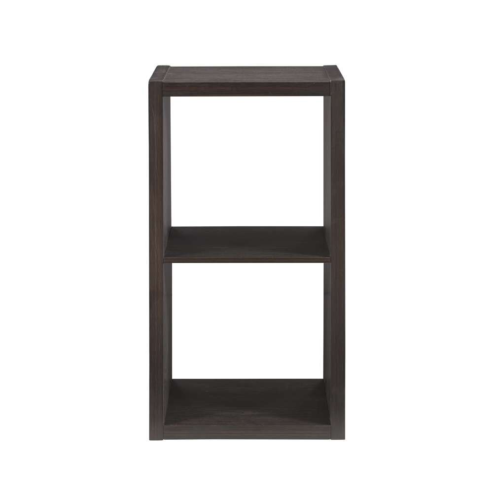 Linon Home Decor - Galli 2 Cubby Storage Cabinet Espresso  - CB200ESP201 veiw 2
