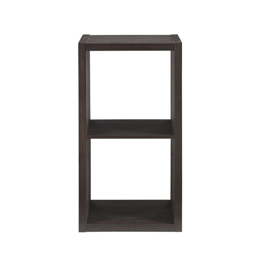 Linon Home Decor - Galli 2 Cubby Storage Cabinet Espresso  - CB200ESP201 veiw 2