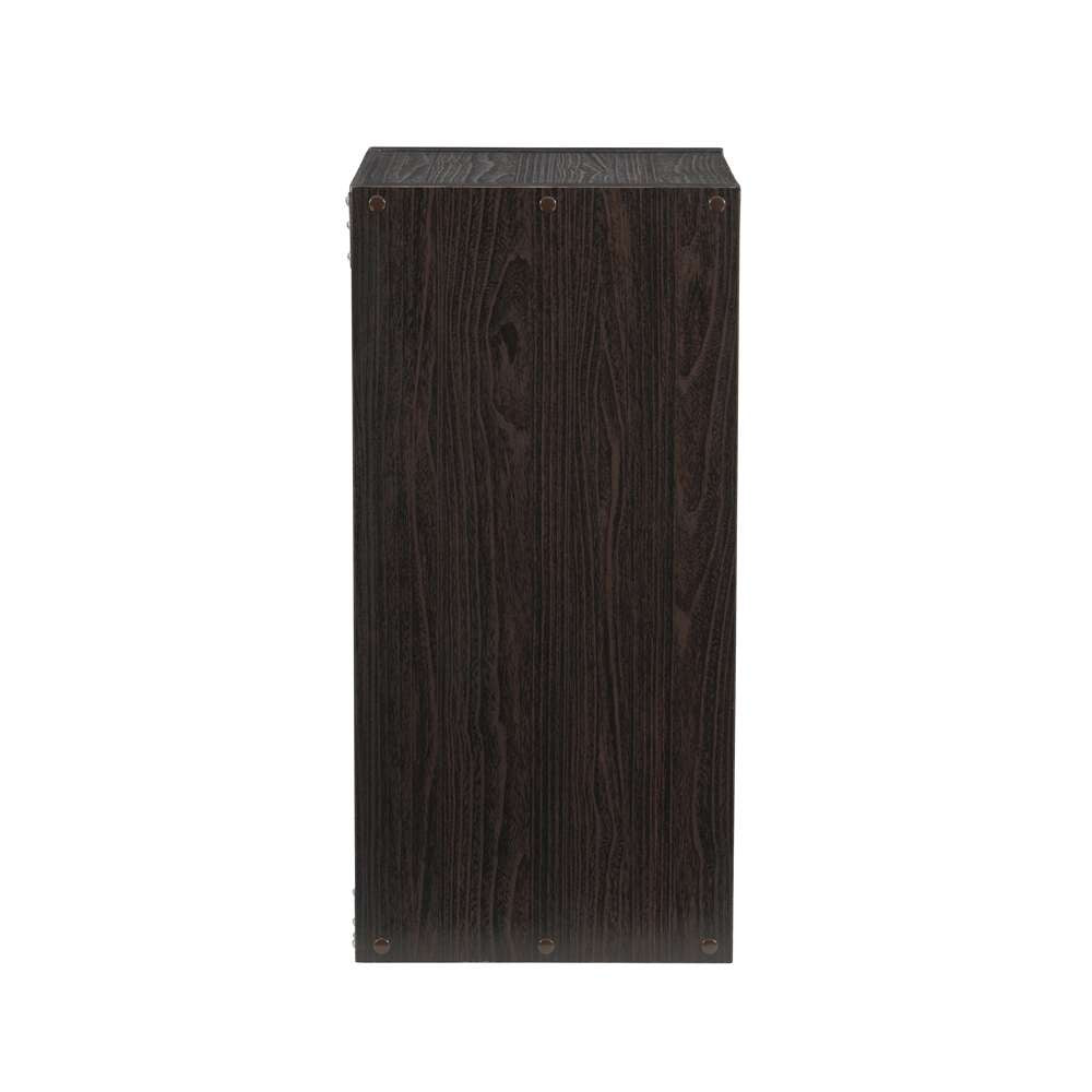 Linon Home Decor - Galli 2 Cubby Storage Cabinet Espresso  - CB200ESP201 veiw 3