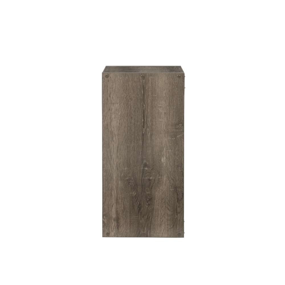 Linon Home Decor - Galli 2 Cubby Storage Cabinet Grey - CB200GRY201 veiw 3