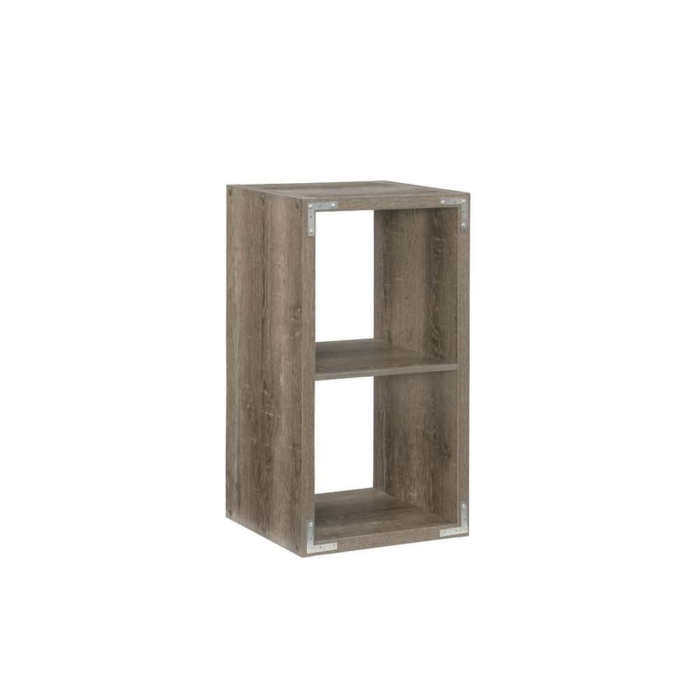 Linon Home Decor - Galli 2 Cubby Storage Cabinet Grey - CB200GRY201 veiw 4