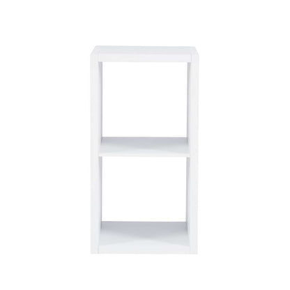 Linon Home Decor - Galli 2 Cubby Storage Cabinet White - CB200WHT201 veiw 2