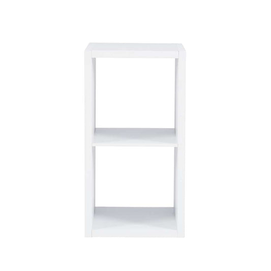 Linon Home Decor - Galli 2 Cubby Storage Cabinet White - CB200WHT201 veiw 2