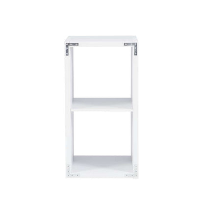 Linon Home Decor - Galli 2 Cubby Storage Cabinet White - CB200WHT201 veiw 5