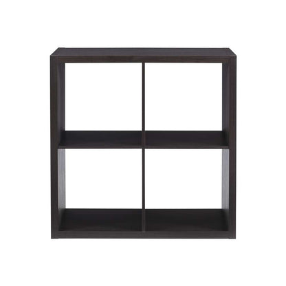 Linon Home Decor - Galli 4 Cubby Storage Cabinet Espresso  - CB201ESP401 veiw 2